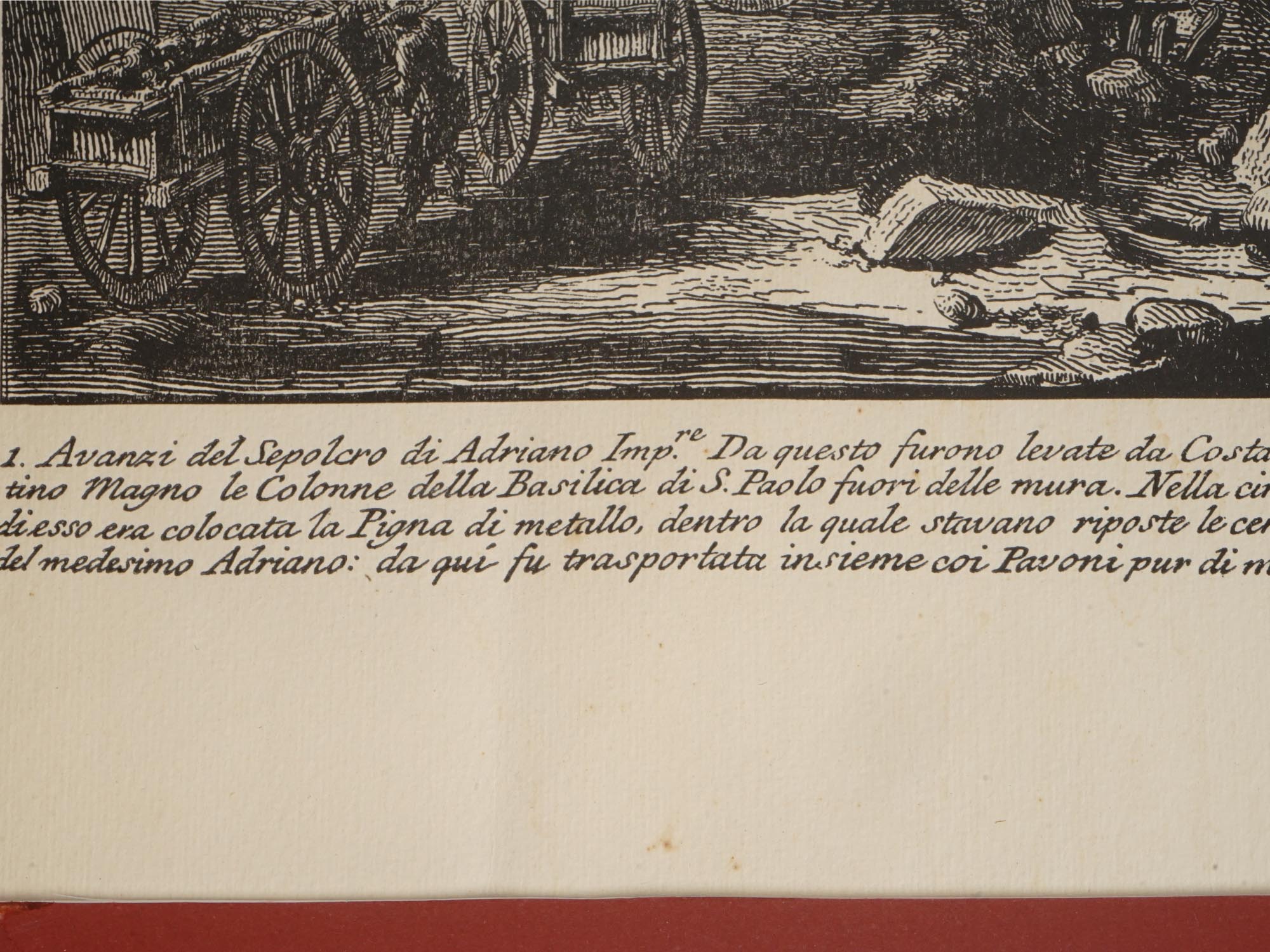 ITALIAN ETCHING ROME AFTER GIAMBATTISTA PIRANESI PIC-3